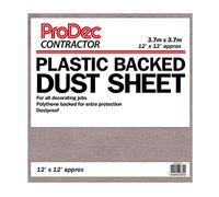 ProDec Contractor Bâche pro 3,6 m x 3,6m doublée de polyéthylène