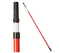 ProDec Contractor FREX004 6' -10' Twist Lock Extension Pole for Paint Roller Frames Tube Rouleau de Peinture, Argenté
