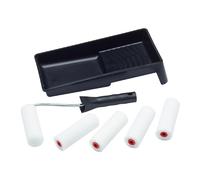 ProDec Contractor Lot de 7 articles dont 5 mini-rouleaux mousse 100 mm