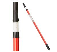ProDec Contractor Rallonge de 0,75 m à 1,4 m pour cadres de rouleau de peinture, offre une portée étendue lors de la peinture, compatible avec les cadres à vis et à emboîter