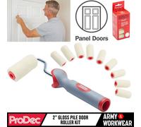 ProDec Delta Panneau de Porte Peinture Brillant Pile Micro Rouleau (X 10) &