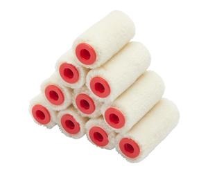 ProDec Lot de 10 micro-rouleaux laqueurs mohair 50 mm