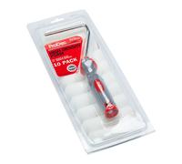 ProDec Lot De 10 Mini Rouleaux De Peinture 4" 100mm En Mousse