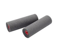 ProDec Lot de 2 mini rouleaux de peinture concaves en mousse haute densité de 10,2 cm pour une finition lisse avec peintures brillantes et satinées sur plinthes, rebords de fenêtre, portes de