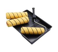 ProDec Lot de 5 articles 225 mm x 44 mm, 3 rouleaux tissés poils moyens