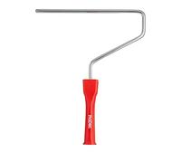 ProDec Monture clip professionnelle 250 mm pour rouleau rembourré avec barre chromée de 8 mm et poignée à raccord à visser pour manche télescopique