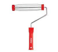 ProDec Monture professionnelle à manche en plastique 225 mm x 44 mm, 5 fils métalliques antidérapants et raccord à emboîter pour manches télescopiques