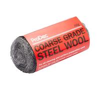 ProDec Paille de fer grain grossier 400 g, pour nettoyer, polir et préparer les surfaces en bois, métal, laiton, tuyaux en cuivre, parfaite pour éliminer peinture, vernis, rouille, anti-rongeurs