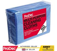 Prodec Paquet De 50 Fort Absorbant Multi Usage Chiffons de Nettoyage