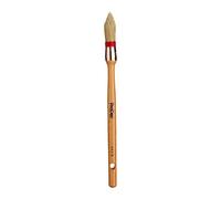 ProDec Pinceau à rechampir arrondi professionnel, fibres synthétiques, pour peindre fenêtres à guillotine, linteaux, surfaces arrondies, moulées ou profilées avec peinture brillante ou satinée, 15 mm