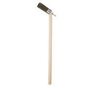 ProDec Pinceau coudé 25 mm à long manche de 375 mm pour espaces difficiles à peindre, notamment les murs hauts, plafonds, angles, derrière les tuyaux, pour tous les types de peinture
