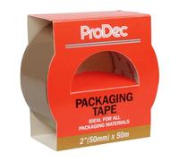 ProDec Ruban adhésif d'emballage marron 50 mm x 50 m