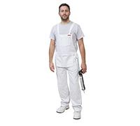ProDec PC187S Bavoir décoratif multi-poches 100% coton percé, taille S, blanc