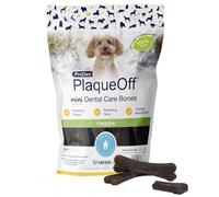 ProDen PlaqueOff 20 Mini os dentaires au goût de légumes pour petits chiens - Réduit le tartre, la plaque dentaire, la mauvaise haleine et améliore la santé bucco-dentaire