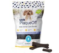 ProDen PlaqueOff 20 Mini Os Dentaires Saveur Légumes et Myrtilles pour Petits Chiens - Élimine le Tartre, la Plaque et la Mauvaise Haleine, Améliore la Santé Bucco-Dentaire