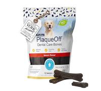 ProDen PlaqueOff Os Dentaires à Mâcher Chien Anti Tartre et Haleine, Bacon | Soin dentaire en continu même après la mastication, Faible en calories, Composition naturelle et saine, 1/jour, Pack de 13