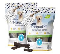 ProDen PlaqueOff Os Dentaires Chien Anti Tartre Haleine Légumes, Pack de 2