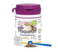 ProDen PlaqueOff Poudre pour Chats, Poudre 100% Naturelle pour les Dents, Protège Contre Mauvais Souffle, Aide Contre le Tartre et la Plaque, Pack de 1 - 40 g