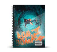 Prodg Run Cahier A4 Papier Rayé, Multicolore