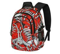 PRODG Sneak-Sac à Dos Running Plus, Rouge, 34 x 46 cm, Capacité 32 L