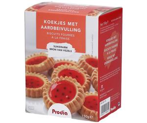 Prodia Biscuits fourrés à la fraise Cookies 150 g
