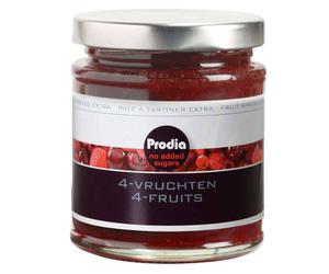Prodia Pâte à tartiner Extra 4 Fruits Aliment 215 g