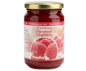 Prodia Pâte à tartiner Framboise + Maltitol Crème 300 g