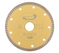 PRODIAMANT Disque à tronçonner diamant de qualité supérieure pour carrelage en pierre naturelle Turbo 125 mm x 22,2 mm Disque de carrelage 125 mm