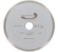PRODIAMANT Disque à tronçonner diamanté pour carrelage 150 mm x 25,4 mm Disque de 150 mm