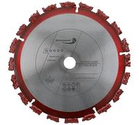 PRODIAMANT Disque à tronçonner professionnel WoodCut 230 mm x 22,2 mm Disque à tronçonner en carbure pour le bois, les racines d'arbres, le bitume et le carton bitumé pour toitures