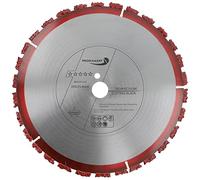 PRODIAMANT Disque à tronçonner professionnel WoodCut 350 mm x 25,4 mm Disque à tronçonner en carbure pour le bois, les racines d'arbres, le bitume et le carton bitumé pour toitures