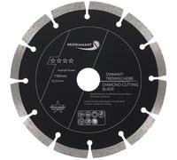 PRODIAMANT Disque diamant 150 mm x 22,2 mm Abrasif pour asphalte, chape, béton léger, béton frais, grès et chamotte