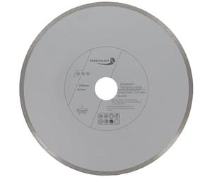 PRODIAMANT disque diamant 230 mm x 30 mm - jante continue pour coupe précise du carrelage, céramique et pierre naturelle avec machines de table