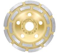 PRODIAMANT Disque Diamant à Meuler Béton/universelle 125 x 22,2 mm - diamant meule Double Rangée 125mm