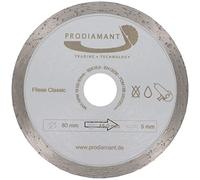 PRODIAMANT Disque diamant à tronçonner carrelage 80 mm x 15 mm - coupe carrelage et céramique, lame diamant pour mini meuleuses d'angle