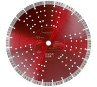 PRODIAMANT Disque Diamant Béton Ø350 mm - Alésage 20 mm - Segments 15 mm - Coupe Rapide & Longue Durée - Disque à Tronçonner Professionnel pour Scie à Sol/Scie de Chantier