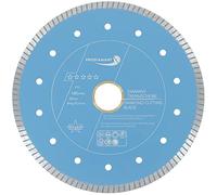 PRODIAMANT F33 disque diamant Turbo Ø 180 mm x 30/25,4 mm - pour coupe précise de carrelage, céramique, granit et pierre, pour scie à eau.