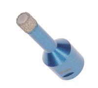 PRODIAMANT Foret à carrelage diamanté 10 mm x M14 Carrelage, grès cérame, céramique pour meuleuse d'angle Qualité Premium