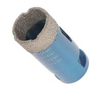 PRODIAMANT Foret à carrelage diamanté 28 mm x M14 Carrelage, grès cérame, céramique pour meuleuse d'angle Qualité Premium