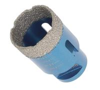 PRODIAMANT Foret à carrelage diamanté 38 mm x M14 Carrelage, grès cérame, céramique pour meuleuse d'angle Qualité Premium