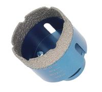 PRODIAMANT Foret à carrelage diamanté 55 mm x M14 Carrelage, grès cérame, céramique pour meuleuse d'angle Qualité Premium