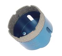 PRODIAMANT Foret à carrelage diamanté 60 mm x M14 Carrelage, grès cérame, céramique pour meuleuse d'angle Qualité Premium