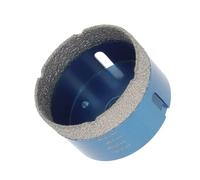 PRODIAMANT Foret à carrelage diamanté 68 mm x M14 Carrelage, grès cérame, céramique pour meuleuse d'angle Qualité Premium