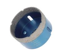 PRODIAMANT Foret à carrelage diamanté 70 mm x M14 Carrelage, grès cérame, céramique pour meuleuse d'angle Qualité Premium