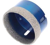 PRODIAMANT Foret à carrelage diamanté 75 mm x M14 Carrelage, grès cérame, céramique pour meuleuse d'angle Qualité Premium