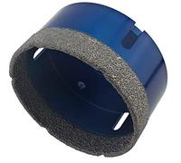 PRODIAMANT Foret à carrelage diamanté 85 mm x M14 Carrelage, grès cérame, céramique pour meuleuse d'angle Qualité Premium