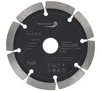 PRODIAMANT Fraises à joints ø 125 mm x 22,23 mm - largeur 4,5mm pour mortier Béton Maçonnerie et crépi, 10mm Segment diamant qualité professionnelle, pour meuleuses d'angle