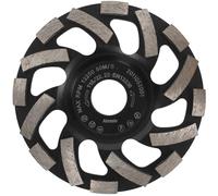 PRODIAMANT Meules boisseaux diamantée 115 mm x 22,2 mm Turbo ST91 Meule diamantée Asphalte Chape Qualité professionnelle