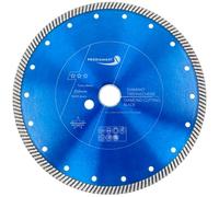 PRODIAMANT Premium disque à tronçonner diamanté Béton Turbo 250 mm x 30 mm avec anneau 25,4mm disque à tronçonner diamanté 250mm