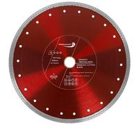 PRODIAMANT Premium disque à tronçonner diamanté Carrelage Grès cérame fin 300 mm x 30 avec anneau 25,4 mm 300mm disque à carreler pour machines de table